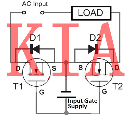 MOS管，繼電器，電路