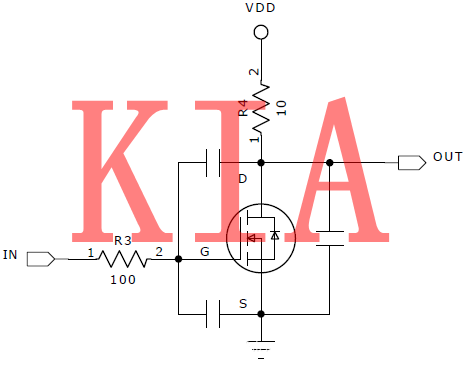 MOS管，等效模型
