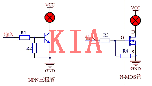 三極管，MOS管，開關(guān)管