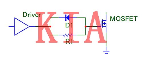 MOS管，反并聯二極管