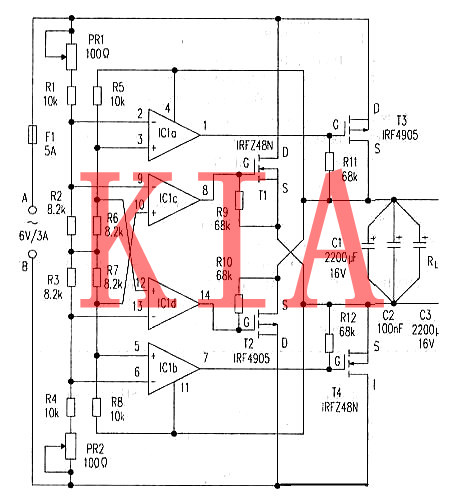 場效應管橋式整流電源分享-KIA MOS管