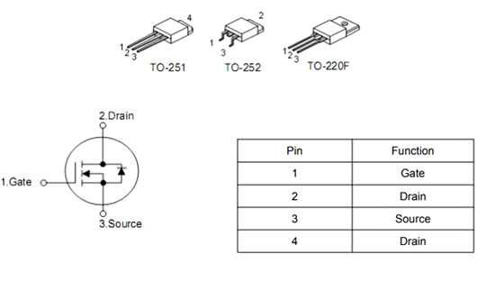 ?KIA6N70 MOS管700V?5.8A現(xiàn)貨直銷 原廠供應-KIA MOS管