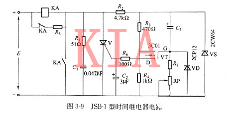 場效應管時間繼電器工作原理解析-KIA MOS管
