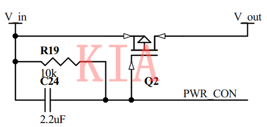 PMOS 電源開關
