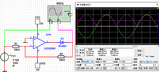 基于運(yùn)放 二極管：精密整流電路、理想二極管電路-KIA MOS管