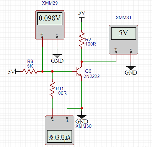 三極管 開關(guān) 導(dǎo)通