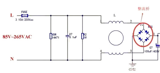 二極管 整流 鉗位 防反接 續流