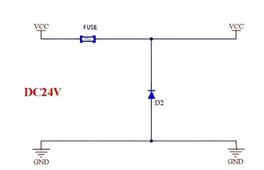 二極管 整流 鉗位 防反接 續流