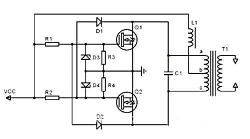 zvs電路圖，ZVS電路原理（零電壓開關）-KIA MOS管