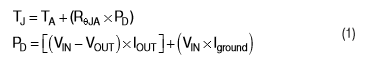 芯片結(jié)溫,芯片結(jié)溫計算