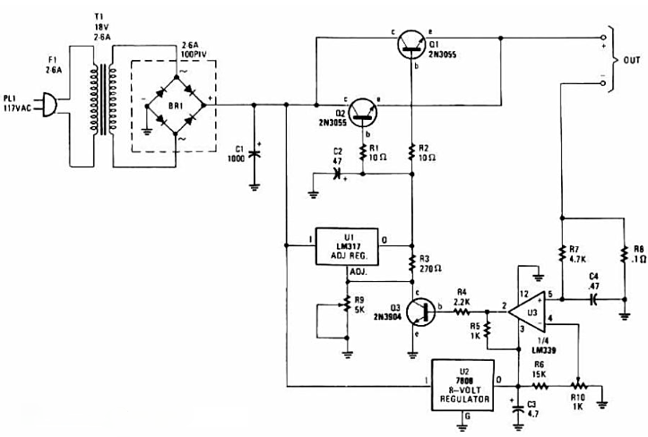 可調穩壓電池充電器電路【收藏學習】-KIA MOS管