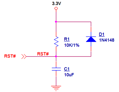 RC復位電路時間計算
