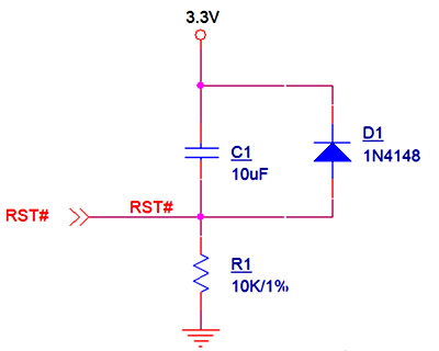 RC復位電路時間計算