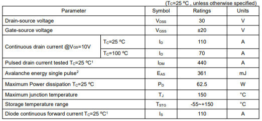 wsd30100dn56,保護(hù)板,KIA3103A