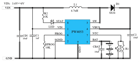 三節鋰電池串聯充電電路,充放電電路方案-KIA MOS管