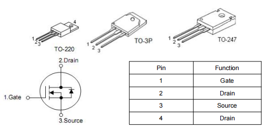 逆變器mos管,60v130a場效應管,KIA2906AP參數(shù)資料-KIA MOS管