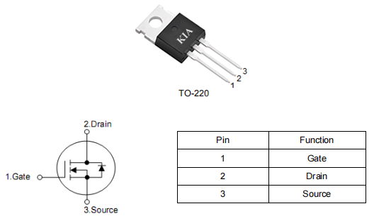 充電器mos管,130a150v,KCP2915B場效應管參數資料-KIA MOS管