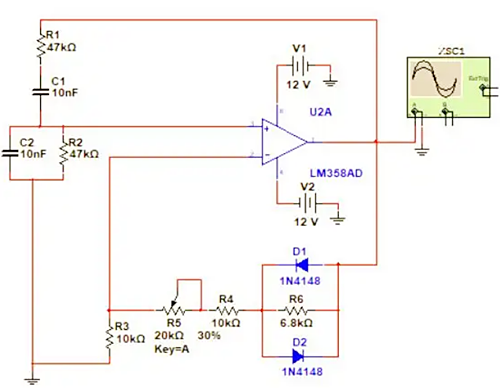 rc振蕩電路原理,rc正弦波振蕩電路圖-KIA MOS管