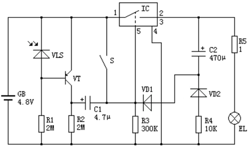 應急電源,led應急燈電路