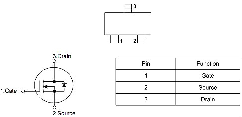 ao3400參數,30v5.8a mos管,KIA3400參數代換-KIA MOS管