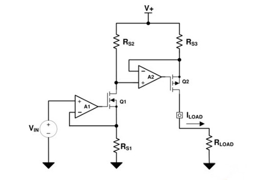 電壓轉換電流電路