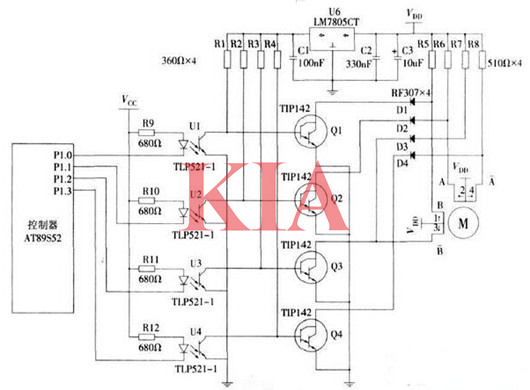兩相步進(jìn)電機(jī)驅(qū)動(dòng)電路
