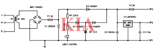 ups不間斷電源原理,電路