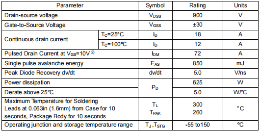 900v18a,6990場效應管