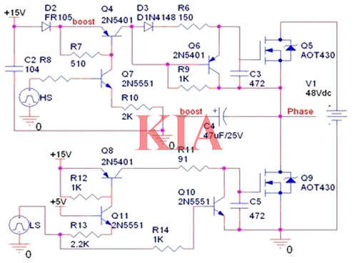 控制器開關(guān)驅(qū)動電路,mos管