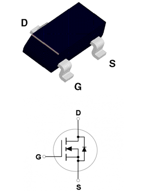 2n7002參數,引腳圖