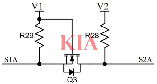 高電平轉低電平方法,高電平轉低電平電路-KIA MOS管