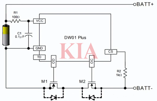 充電保護(hù)電路,原理
