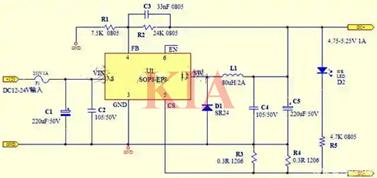 車載充電器電路,原理