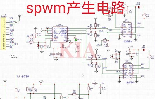 逆變器后級(jí)電路原理