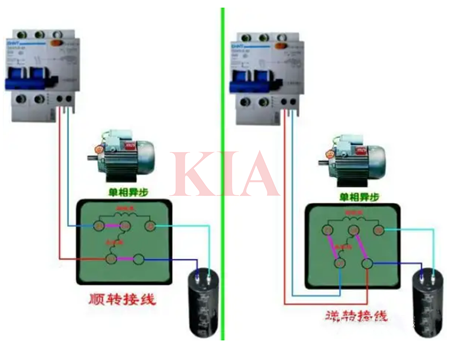 220v電機正反轉,接線